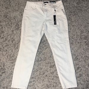 High Waisted Ankle Skinny Jeans